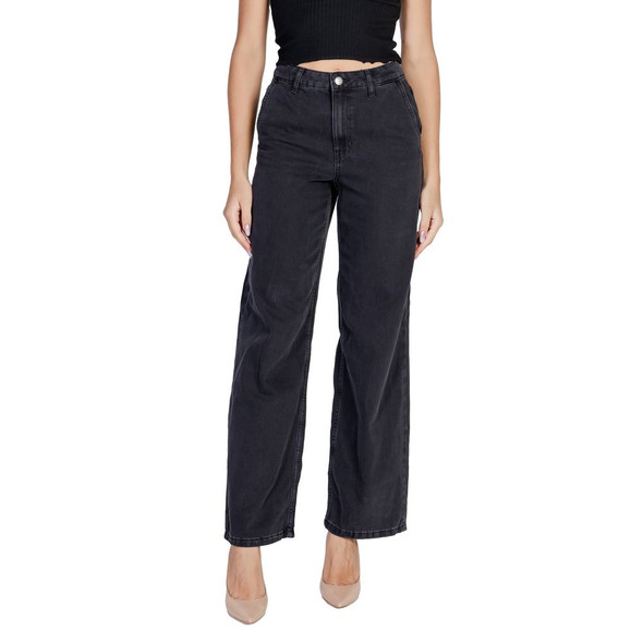 Black Cotton Relaxed Fit Jean Black Cotton Relaxed Fit Jean