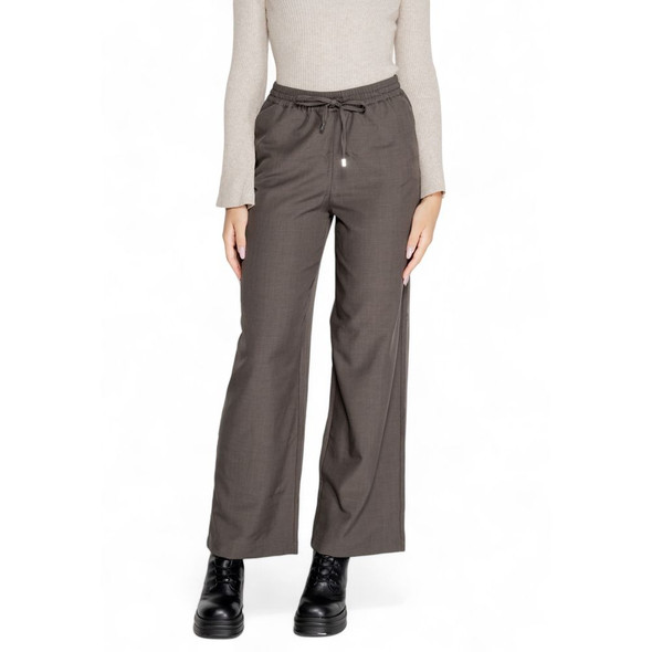 Gray Polyester Pant ON15173600138RO Gray Polyester Pant ON15173600138RO