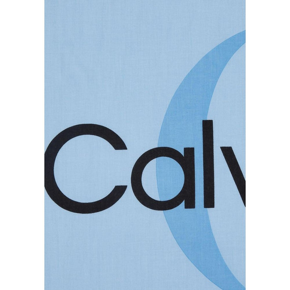 Blue Organic Cotton Scarf Blue Organic Cotton Scarf