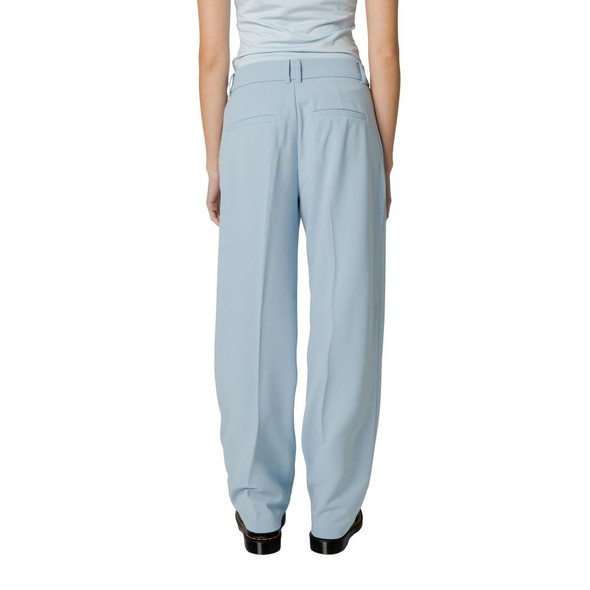 Only Blue Polyester Pant Only Blue Polyester Pant