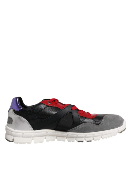 Multicolor Leather Suede Low Top Sneakers Shoes MV6551 Multicolor Leather Suede Low Top Sneakers Shoes MV6551
