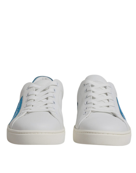 White London Calf Leather Sneakers Shoes LA11981 White London Calf Leather Sneakers Shoes LA11981
