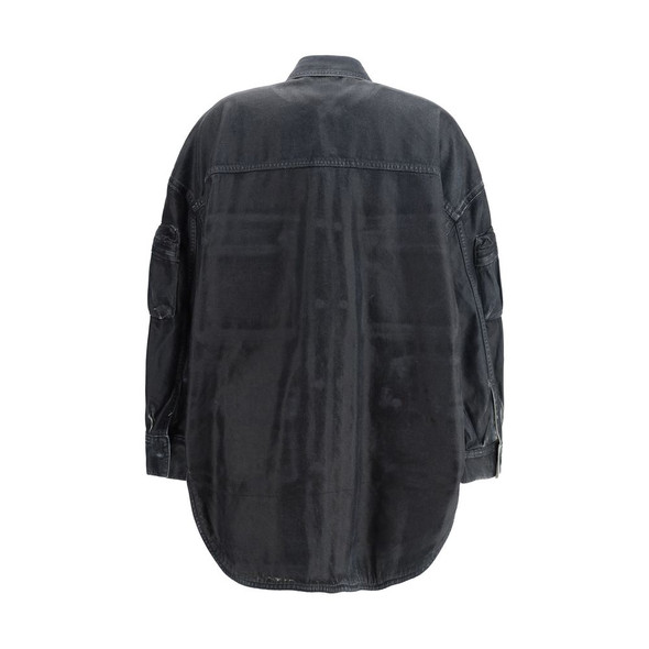 The Attico Fern Denim Jacket The Attico Fern Denim Jacket