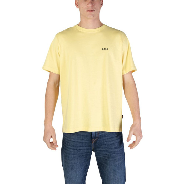 Yellow Cotton T-Shirt BO15917200135RO Yellow Cotton T-Shirt BO15917200135RO