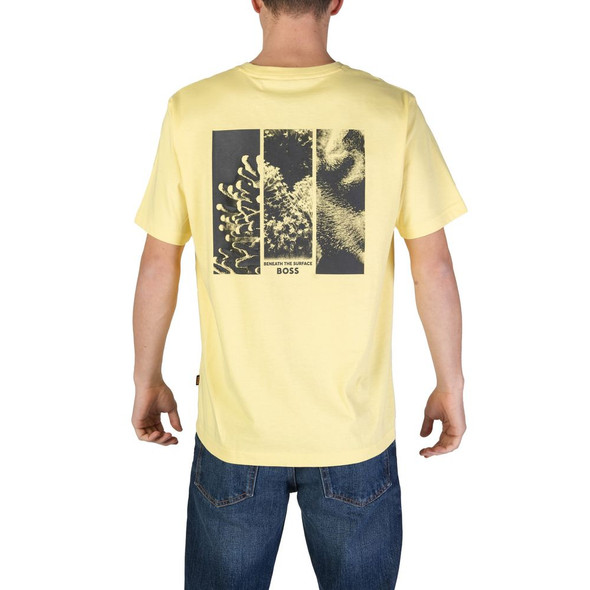 Yellow Cotton T-Shirt BO15917200135RO Yellow Cotton T-Shirt BO15917200135RO