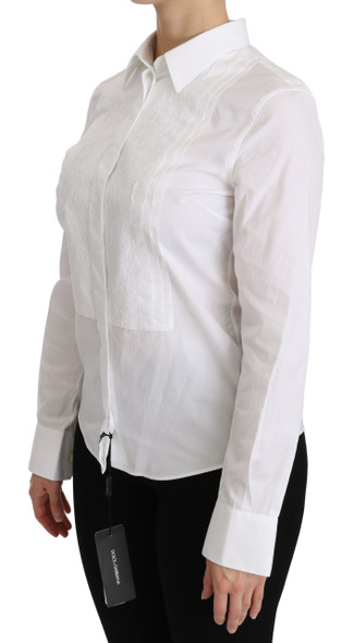 White Collared Long Sleeve Polo Shirt White Collared Long Sleeve Polo Shirt