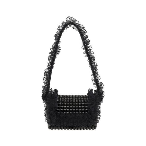 Self-Portrait Crystal Lace Shoulder Bag Self-Portrait Crystal Lace Shoulder Bag
