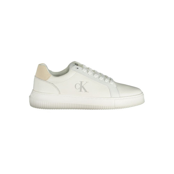 White Polyethylene Men Sneaker CA-33703 White Polyethylene Men Sneaker CA-33703