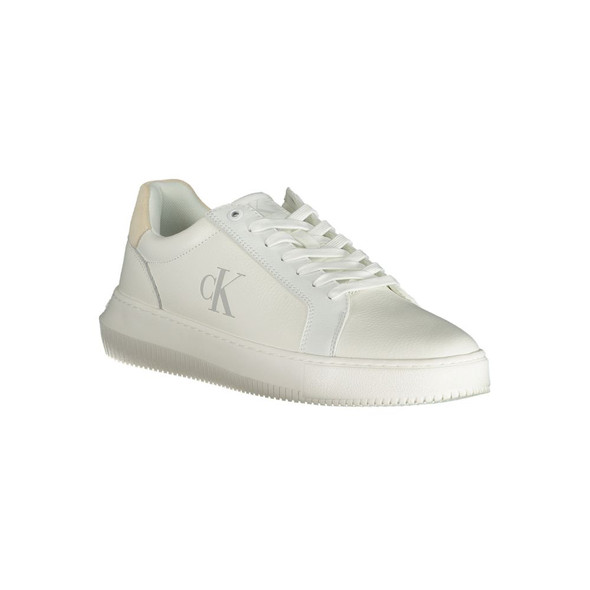 White Polyethylene Men Sneaker CA-33703 White Polyethylene Men Sneaker CA-33703