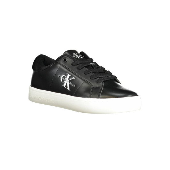 Calvin Klein Black Polyethylene Women Sneaker Calvin Klein Black Polyethylene Women Sneaker
