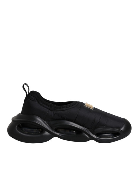 Black Slip On Wave Low Top Men Sneakers Shoes Black Slip On Wave Low Top Men Sneakers Shoes