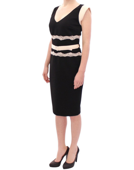 Black lace sheath dress Black lace sheath dress