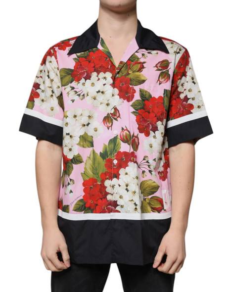 Multicolor Floral Button Down Casual Shirt Multicolor Floral Button Down Casual Shirt