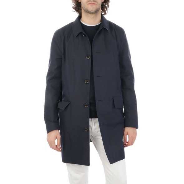 Blue Cotton Jacket AQ-14377 Blue Cotton Jacket AQ-14377