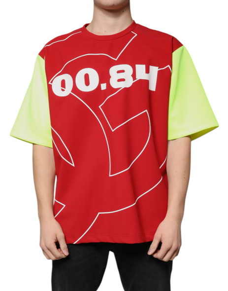 Multicolor Logo Cotton Men Crew Neck T-shirt Multicolor Logo Cotton Men Crew Neck T-shirt