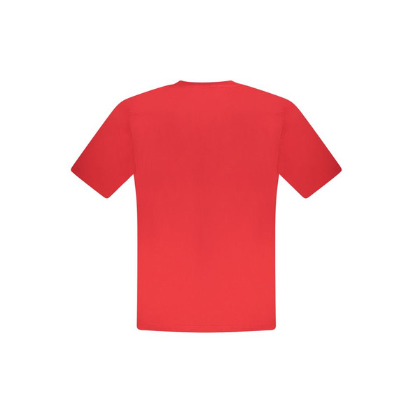 North Sails Red Cotton Men T-Shirt North Sails Red Cotton Men T-Shirt