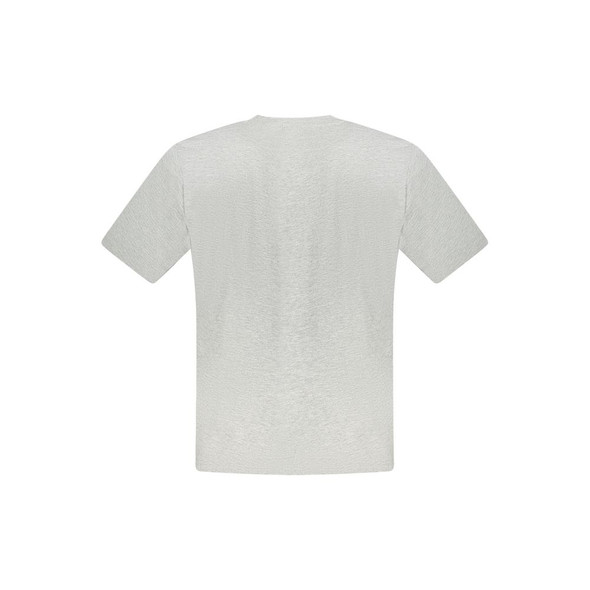 North Sails Gray Cotton Men T-Shirt NO-33770 North Sails Gray Cotton Men T-Shirt NO-33770