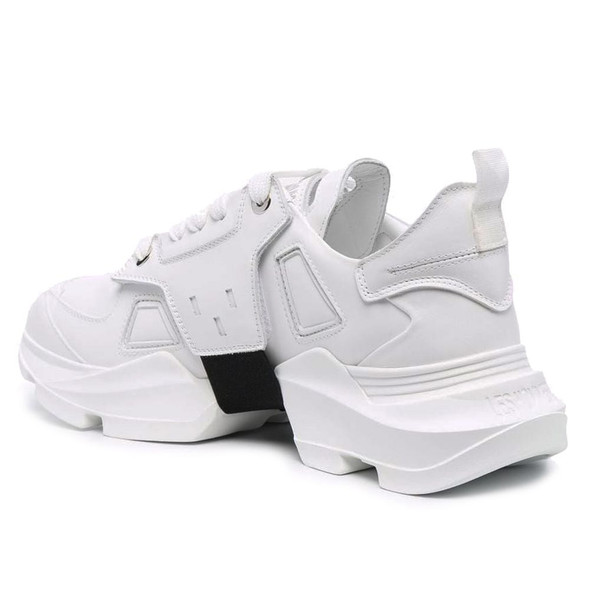 White Calfskin Men Sneaker LE-14347 White Calfskin Men Sneaker LE-14347