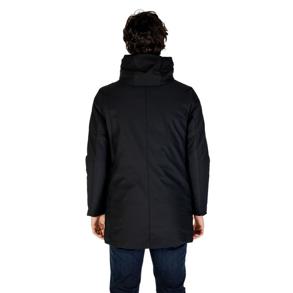 Black Nylon Jackets & Coat HY15714600009RO Black Nylon Jackets & Coat HY15714600009RO
