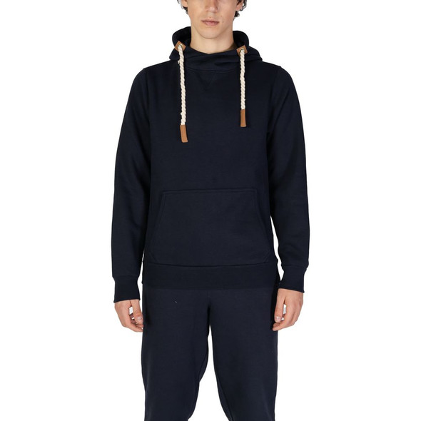 Blue Cotton Hoody HY15740300010RO Blue Cotton Hoody HY15740300010RO