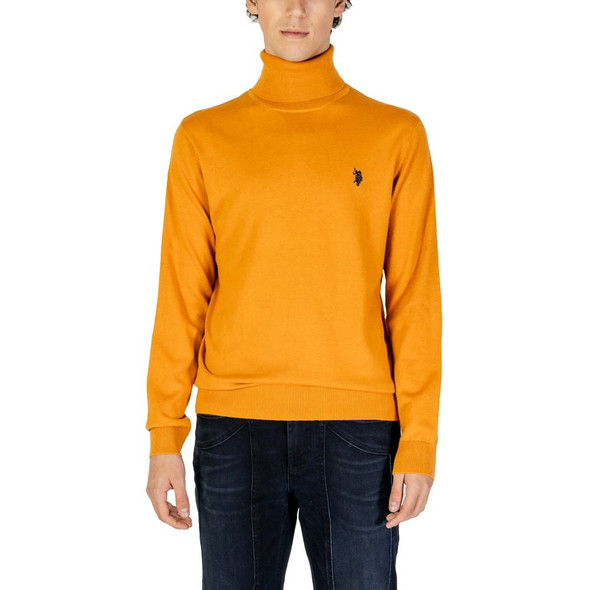 Orange Cotton Turtleneck Orange Cotton Turtleneck