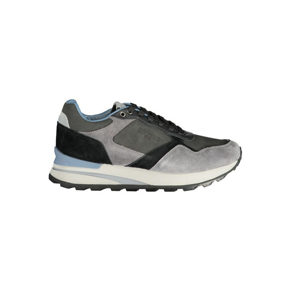 Gray Polyethylene Men Sneaker Gray Polyethylene Men Sneaker