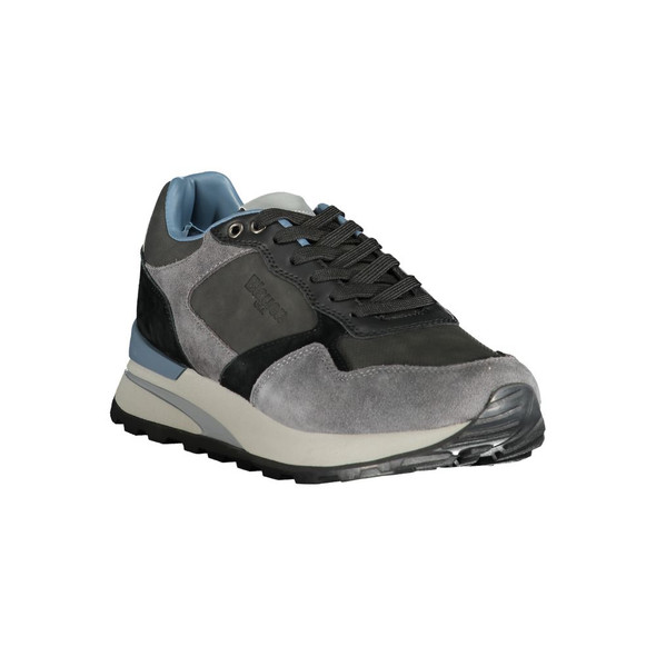 Gray Polyethylene Men Sneaker Gray Polyethylene Men Sneaker