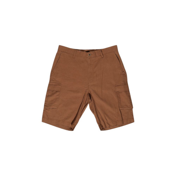 Brown Linen Bermuda Brown Linen Bermuda