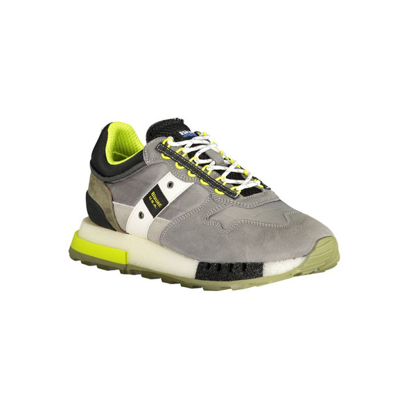Gray Polyethylene Men Sneaker BL-33937 Gray Polyethylene Men Sneaker BL-33937