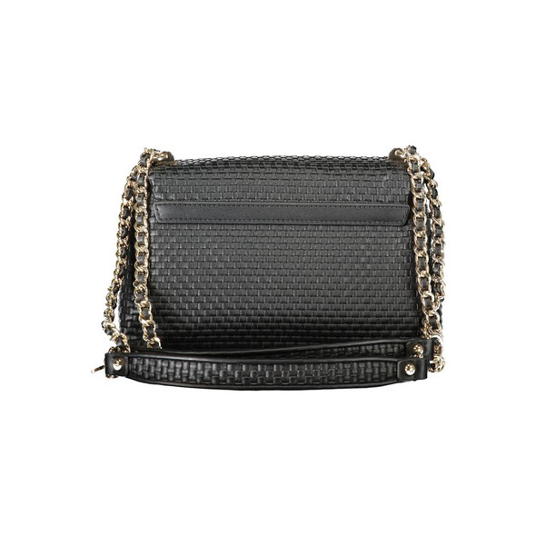 Black Polyethylene Women Handbag GU-33963 Black Polyethylene Women Handbag GU-33963