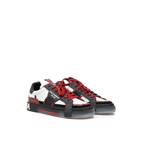 Black And White Leather Sneaker DO-818366720013799 Black And White Leather Sneaker DO-818366720013799
