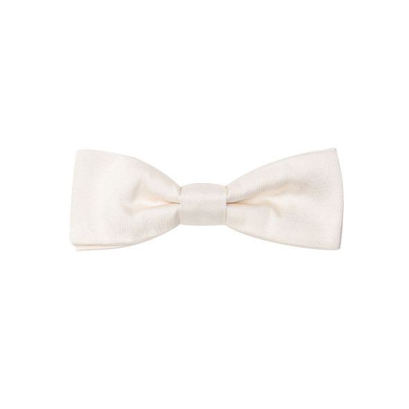 White Silk Bowty White Silk Bowty