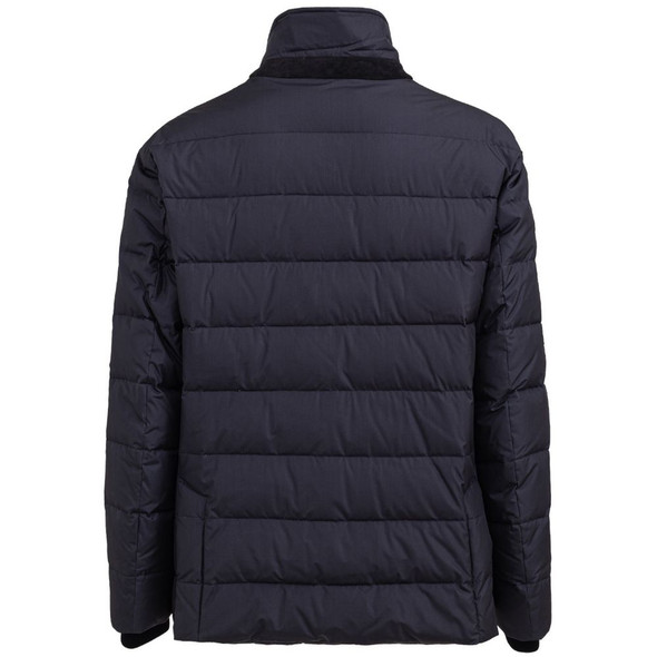 Dolce & Gabbana Blue Polyester Jackets & Coat Dolce & Gabbana Blue Polyester Jackets & Coat