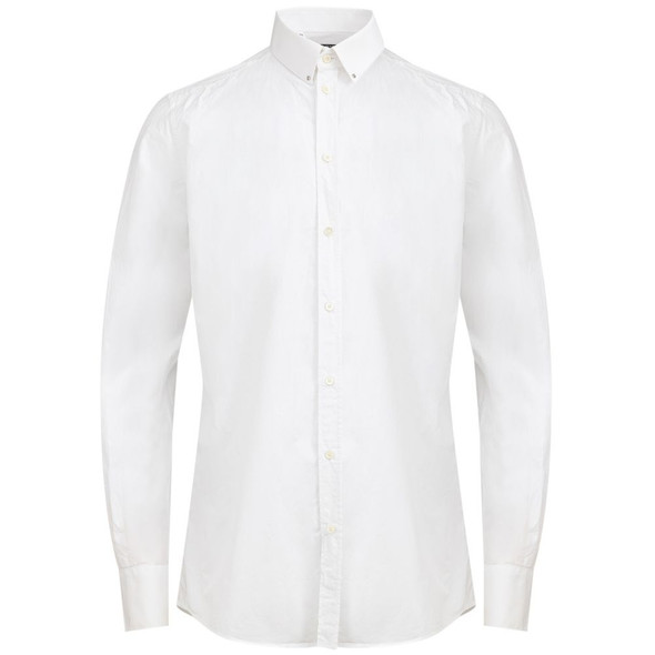 Dolce & Gabbana White Cotton Shirt DO-8317666 Dolce & Gabbana White Cotton Shirt DO-8317666