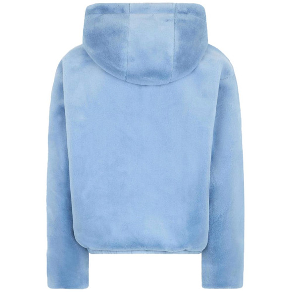 Moose Knuckles Light Blue Nylon Women Jacket MO-14459 Moose Knuckles Light Blue Nylon Women Jacket MO-14459