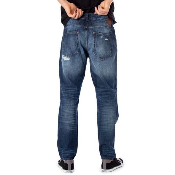 Blue Cotton Slim Fit Jean ON3445001781RO Blue Cotton Slim Fit Jean ON3445001781RO