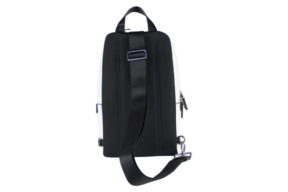Michael Kors Cooper Medium White Signature PVC Sling Backpack Michael Kors Cooper Medium White Signature PVC Sling Backpack