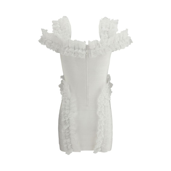 Knit Ruffle mini Dress Knit Ruffle mini Dress