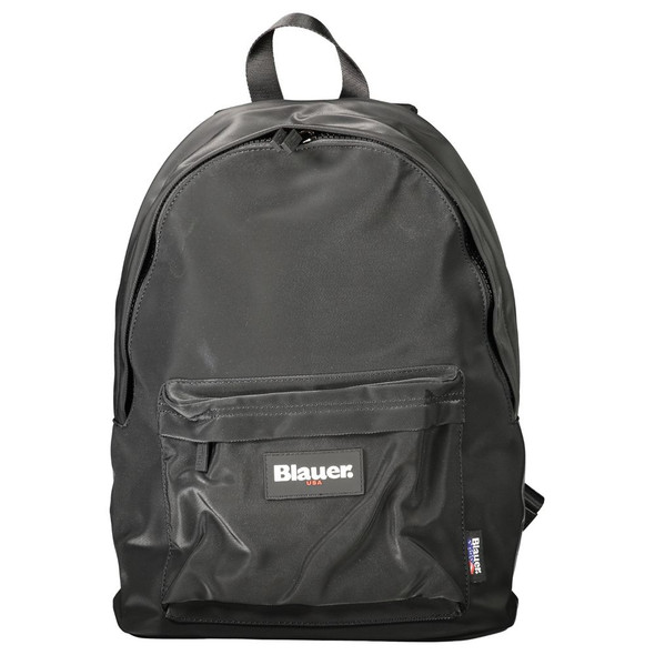 Black Polyester Men Backpack BL-34058 Black Polyester Men Backpack BL-34058
