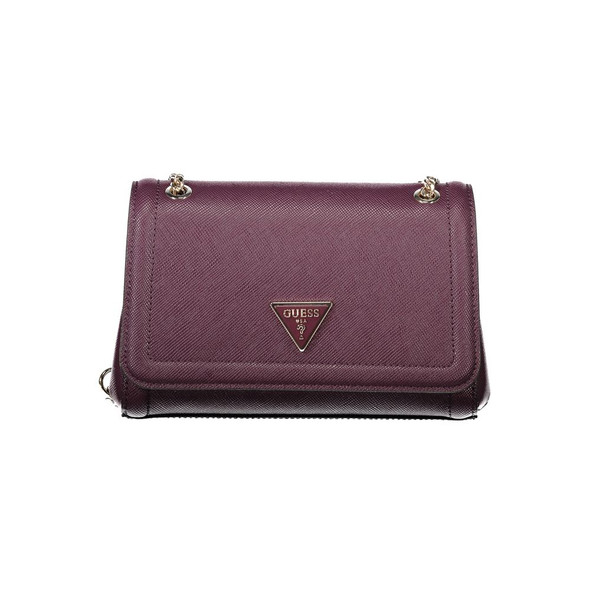 Purple Polyethylene Women Handbag Purple Polyethylene Women Handbag