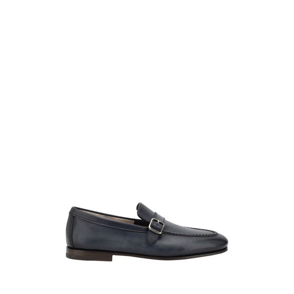 Santoni Loafers with a single buckle Santoni Loafers with a single buckle