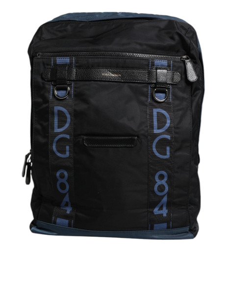 Dolce & Gabbana Black Nylon DG Logo School Backpack Bag Dolce & Gabbana Black Nylon DG Logo School Backpack Bag
