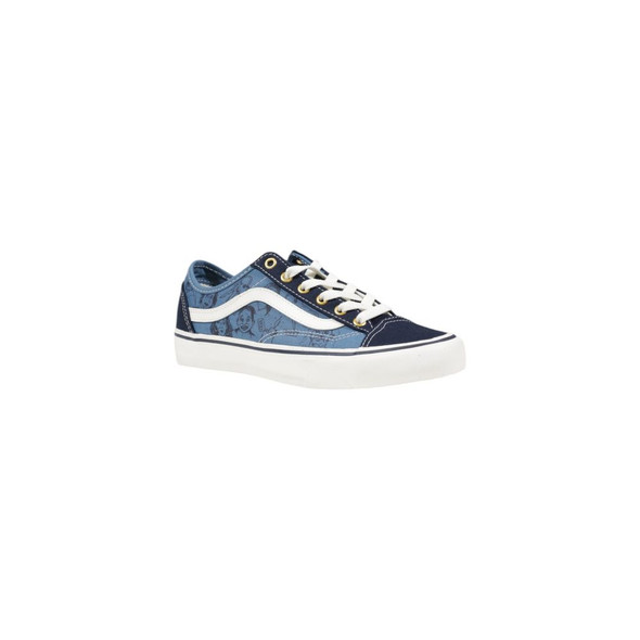 Vans Blue Suede Leather Sneaker Vans Blue Suede Leather Sneaker