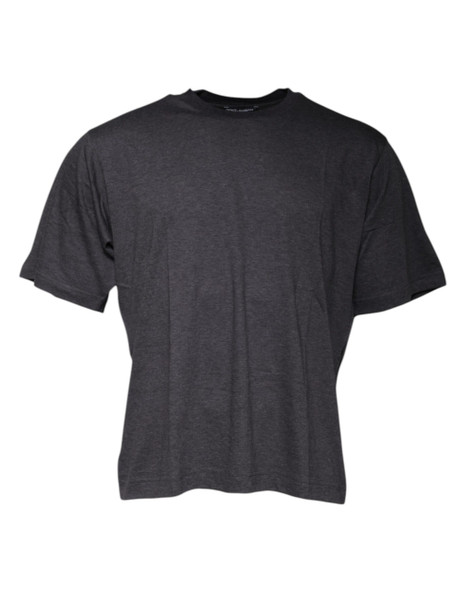 Dark Gray Crew Neck Short Sleeves T-shirt TSH86816 Dark Gray Crew Neck Short Sleeves T-shirt TSH86816