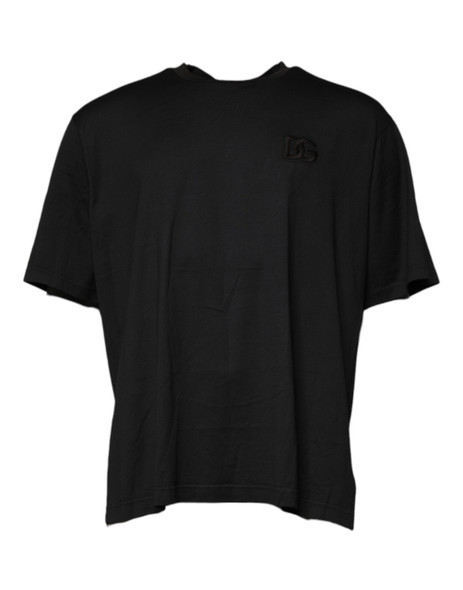Black Logo Crew Neck Short Sleeves T-shirt Black Logo Crew Neck Short Sleeves T-shirt
