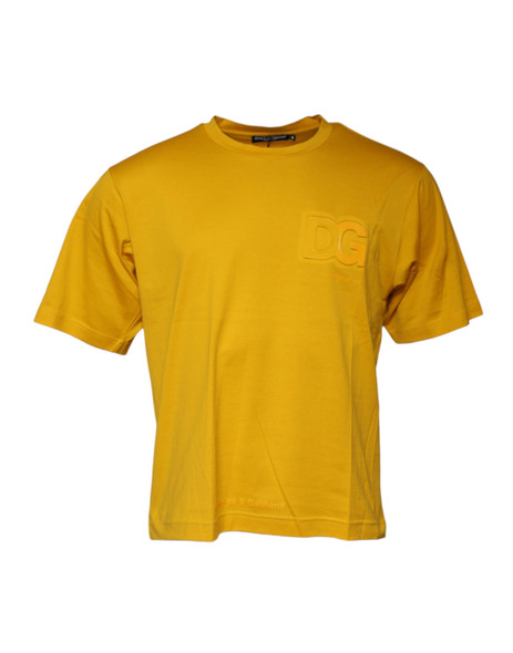Dark Yellow Logo Crew Neck Short Sleeves T-shirt Dark Yellow Logo Crew Neck Short Sleeves T-shirt