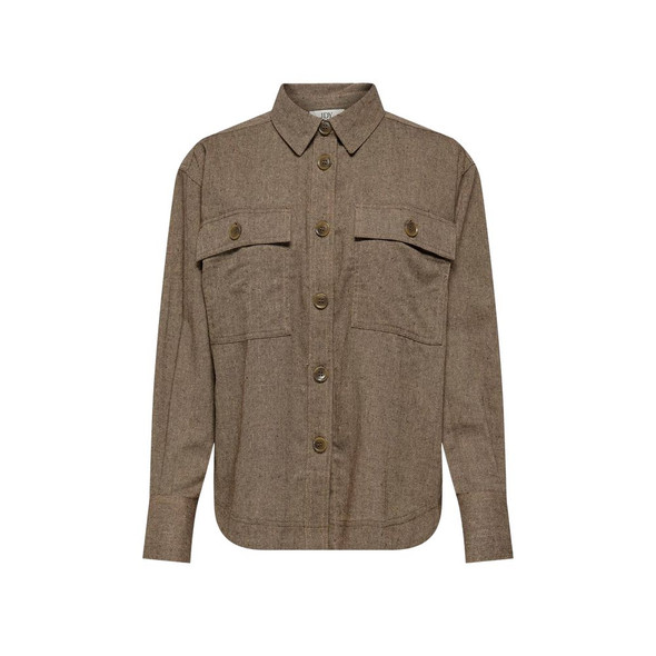 Beige Recycled Cotton Shirt Beige Recycled Cotton Shirt