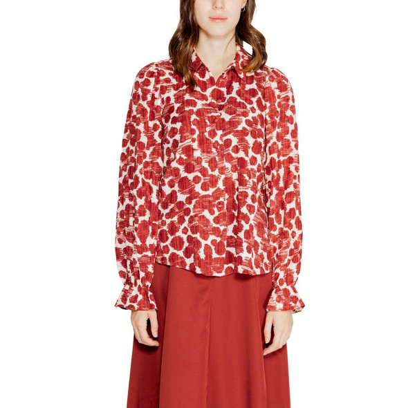 Red Polyester Shirt Red Polyester Shirt
