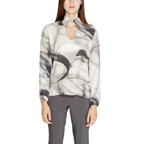 Gray Viscose Blouse Gray Viscose Blouse