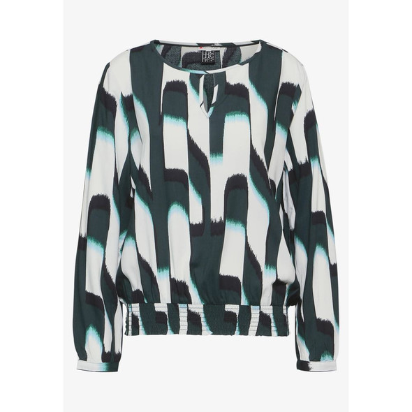 Green Viscose Blouse Green Viscose Blouse